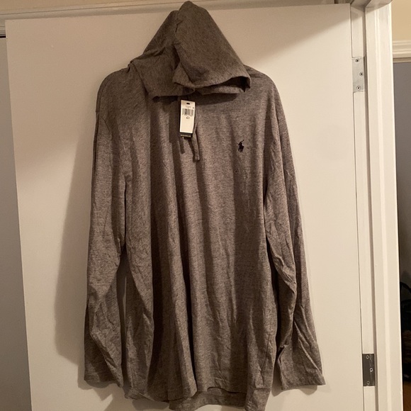 NWT 🚀 Polo Ralph Lauren heather grey szXL - Picture 3 of 4